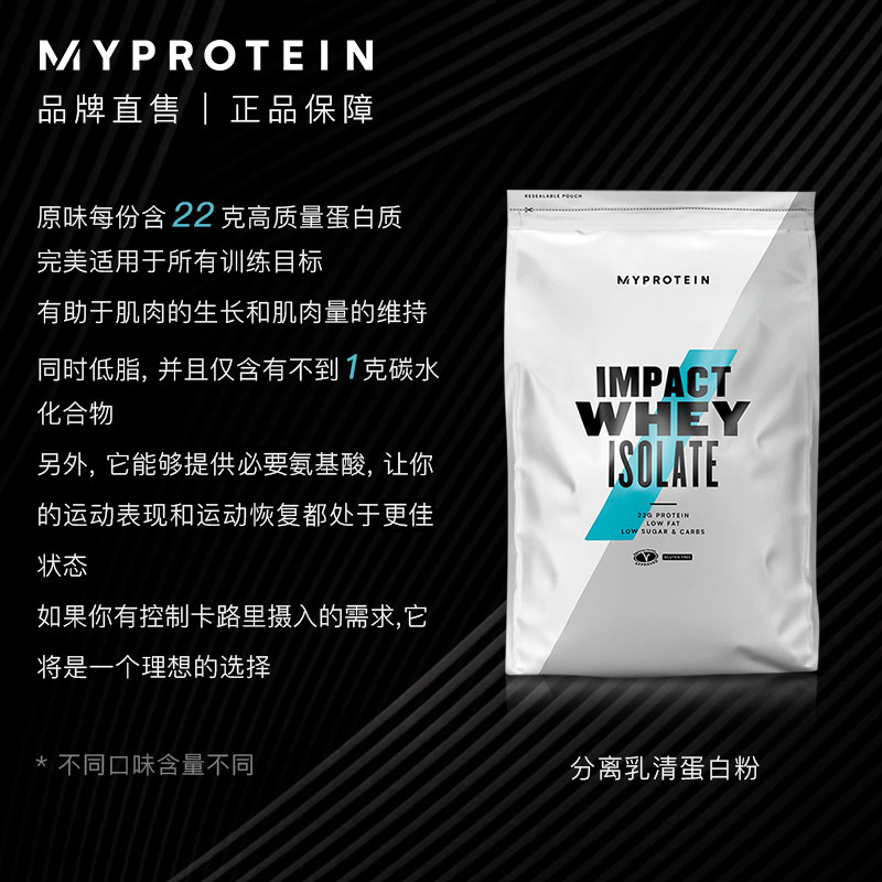 2.2磅分离myprotein熊猫乳清男女 Myprotein海外乳清蛋白
