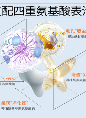 瑷尔博士氨基酸温和控油洗面奶
