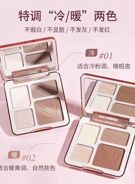 佩琪妮亮颜高光修容综合盘提亮