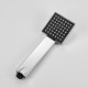 Old-fashioned shower head hotel bathroom special household plastic square shower handheld bath single shower head