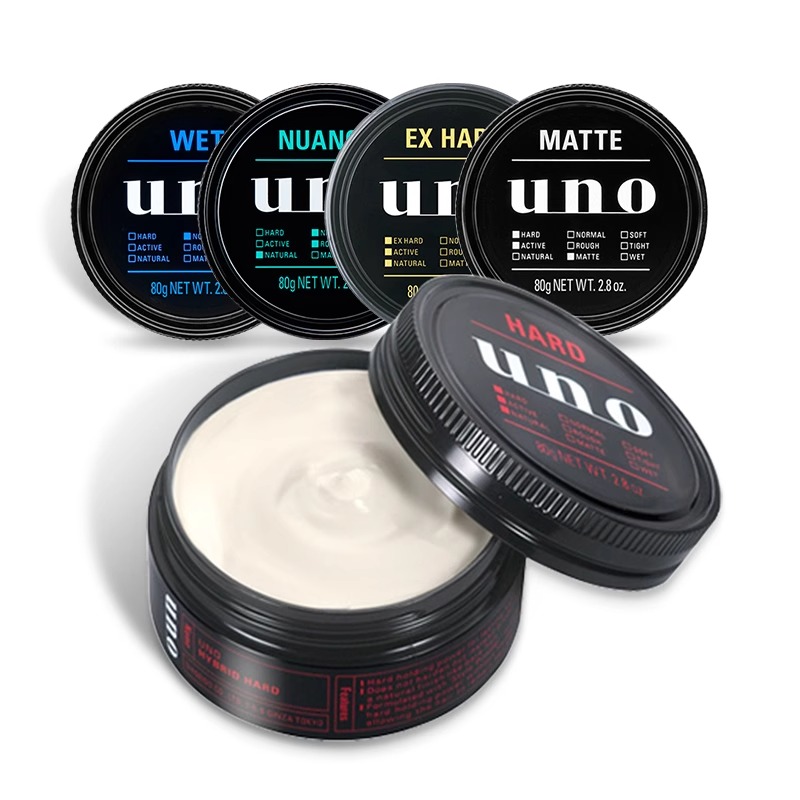 日本uno男士定型自然蓬松哑光发蜡 西选海外头发造型