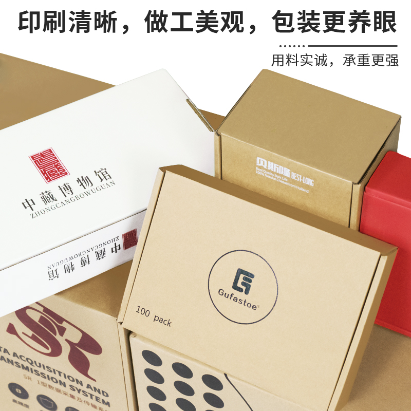 纸箱定制小批量批发加厚搬家快递包装物流订制包装盒印刷logo定做 - 图2