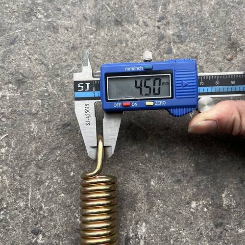 重卡奔驰刹车簧德龙奥威刹车蹄回位簧刹车弹簧250长精品加粗 - 图2