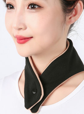 秋冬加绒加厚男女护颈脖套保暖