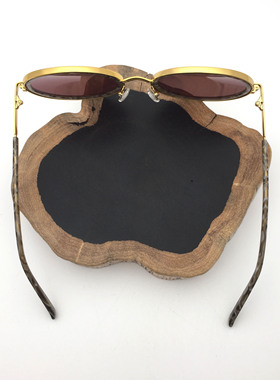 外贸出口墨镜圆框复古风男女舒适