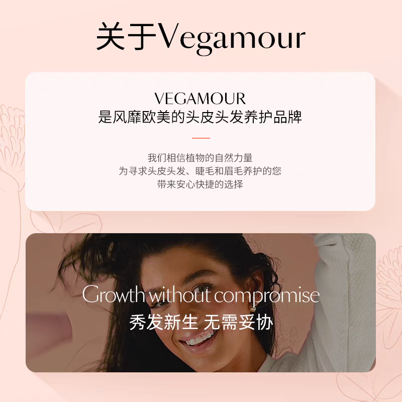 风靡欧美～Vegamour GRO头皮净化精华中样控油去屑滋养1/4正装量-图1