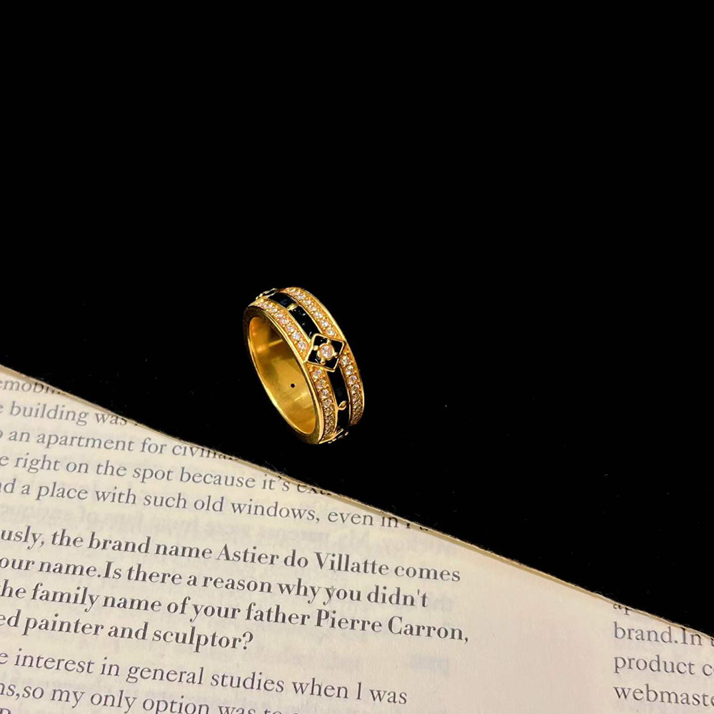 Wanxiang gold ring pure gold ring