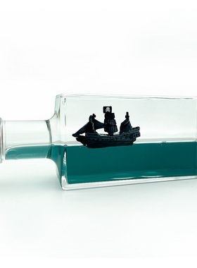 泰坦尼克号黑珍珠号漂浮亚克力