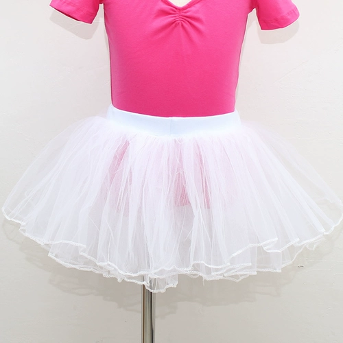 Детская белая летняя танцующая юбка на девочку для принцессы, юбка-пачка