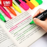 Флуоресцентные мигающие цветные карандаши, маркер для школьников, флуоресцентное чтение