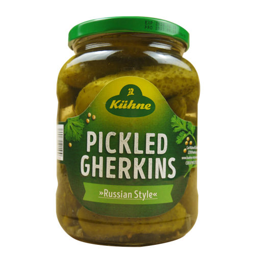 Pickled Gherkins冠利俄式酸青瓜670g酸黄瓜腌黄瓜汉堡三明治热狗 - 图3