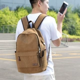 Мужской шоппер для отдыха, ноутбук для путешествий, школьный рюкзак для школьников, простой и элегантный дизайн, для средней школы, подходит для студента