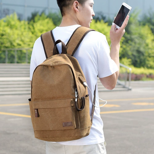 Мужской шоппер для отдыха, ноутбук для путешествий, школьный рюкзак для школьников, простой и элегантный дизайн, для средней школы, подходит для студента