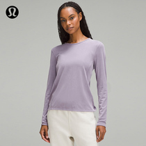 Twist-Back lady Luo vein post Newknot long sleeve T-shirt -- lululemon -- LW3HP6S