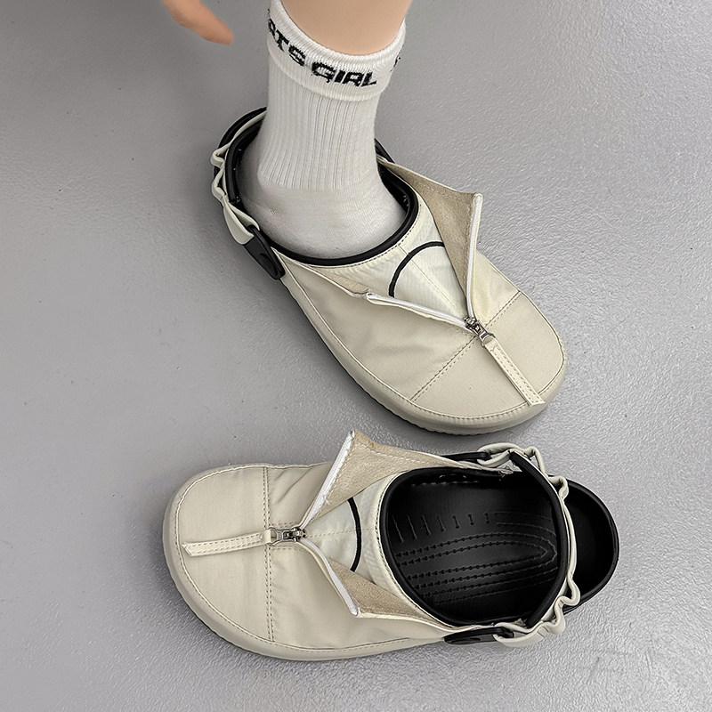 春季沙滩鞋网红轻便勃肯鞋懒人两用拖鞋男女通勤户外防水包头凉鞋,淘宝优惠券,粉丝福利购,淘宝优惠卷