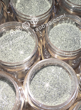 闪粉银色铂金不发黑超细大亮片