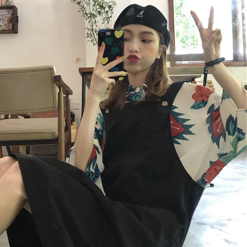 孕妇背带裤夏季外穿潮妈网红背带裙 臻蒂美孕妇背带裤