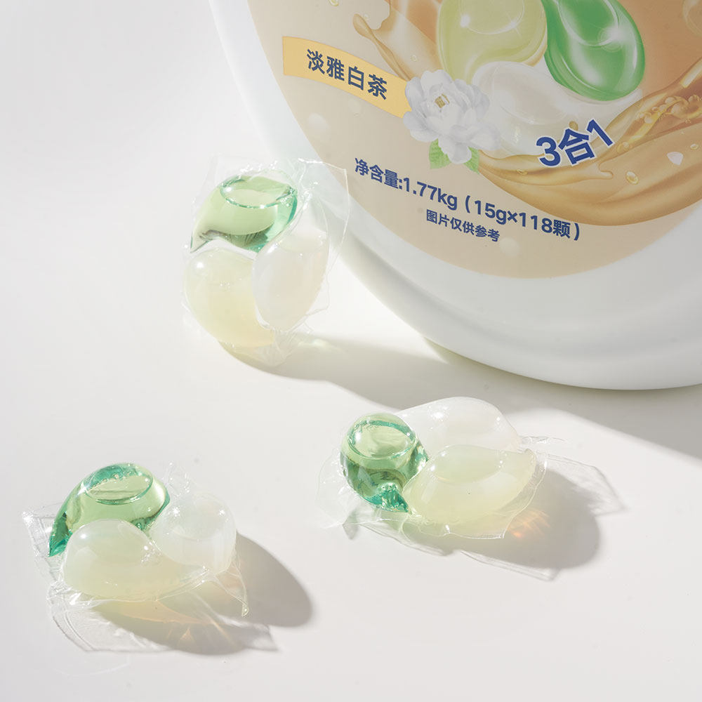 盒马MAX 多效洗衣凝珠淡雅白茶 15g*118颗