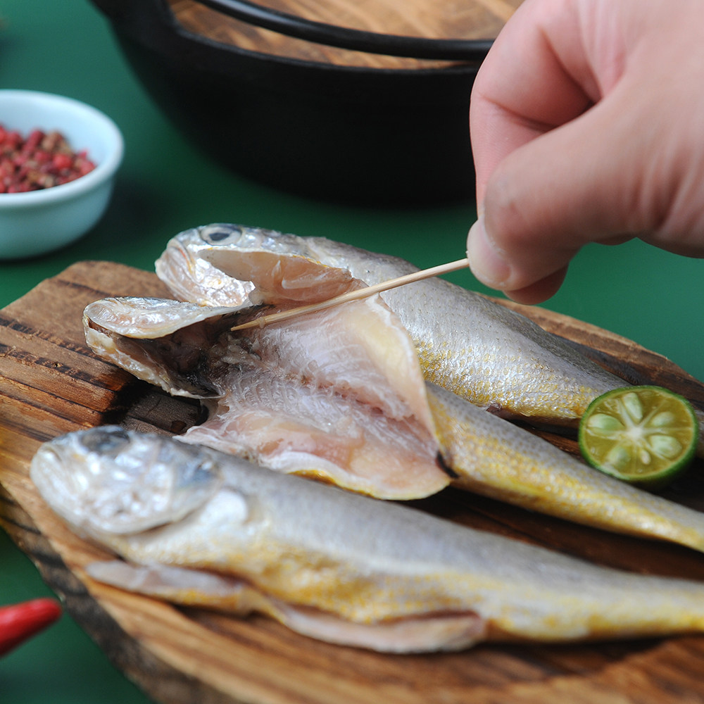全清小黄鱼 1.2kg (50-80g/条)舟山三去小黄鱼 烧烤食材,淘宝优惠券,粉丝福利购,淘宝优惠卷