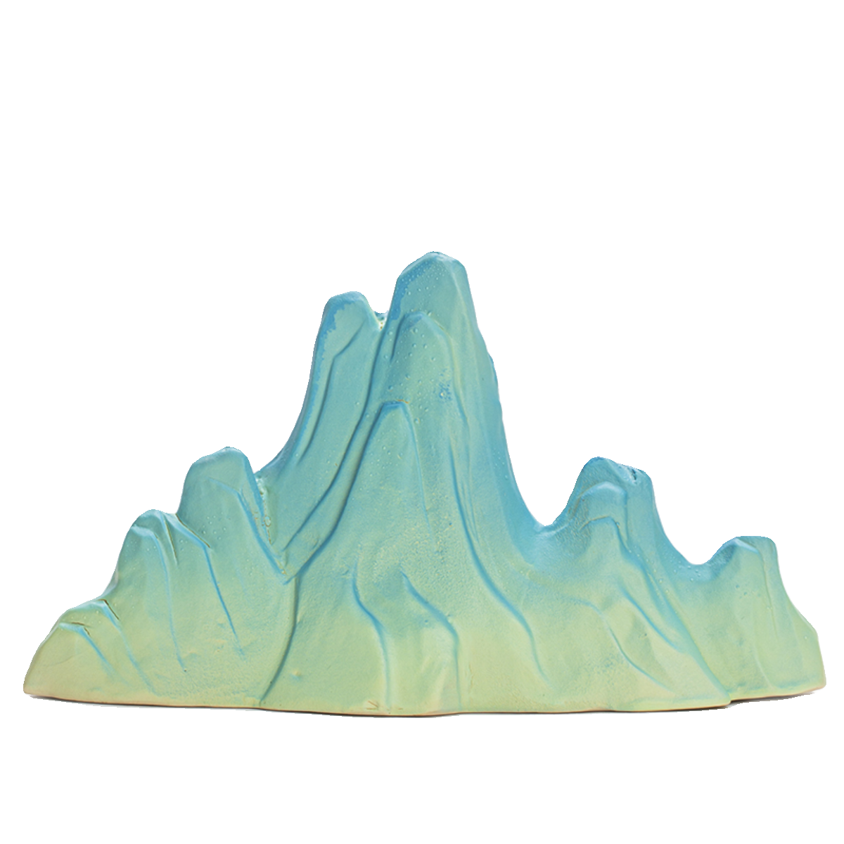 假山摆件新中式禅意摆设桌面鱼缸造景文创装饰品只此青绿千里江山,淘宝优惠券,粉丝福利购,淘宝优惠卷