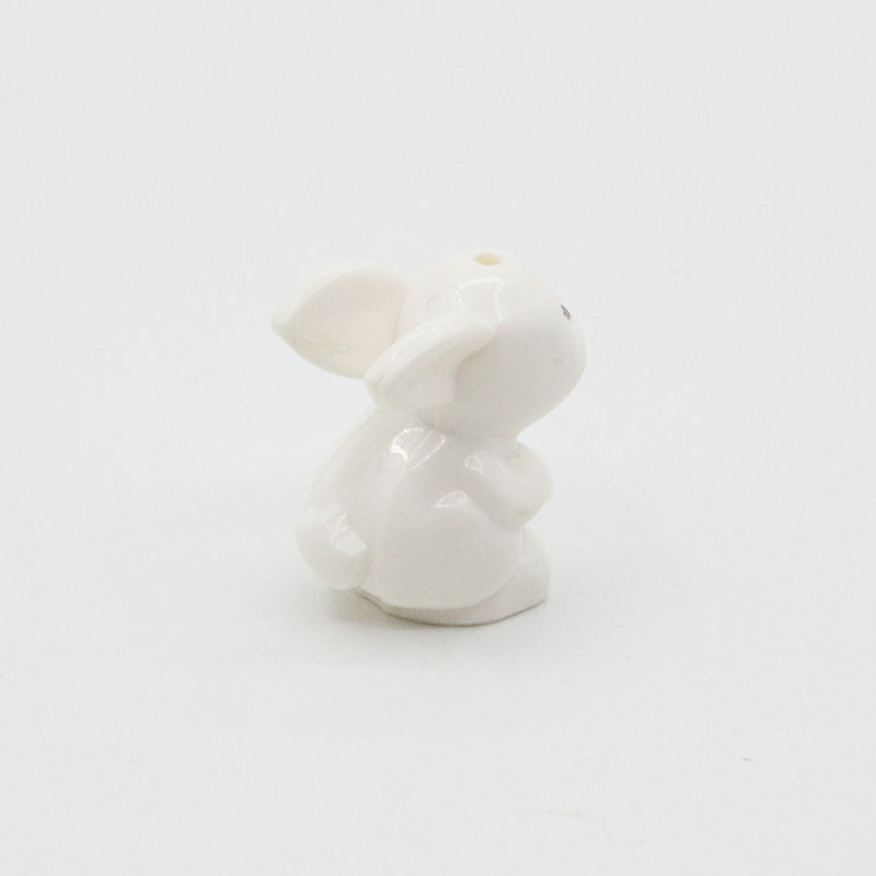 兼容乐高动物 小兔子 国产科技教育积木零件 印刷moc小颗粒 - 图2