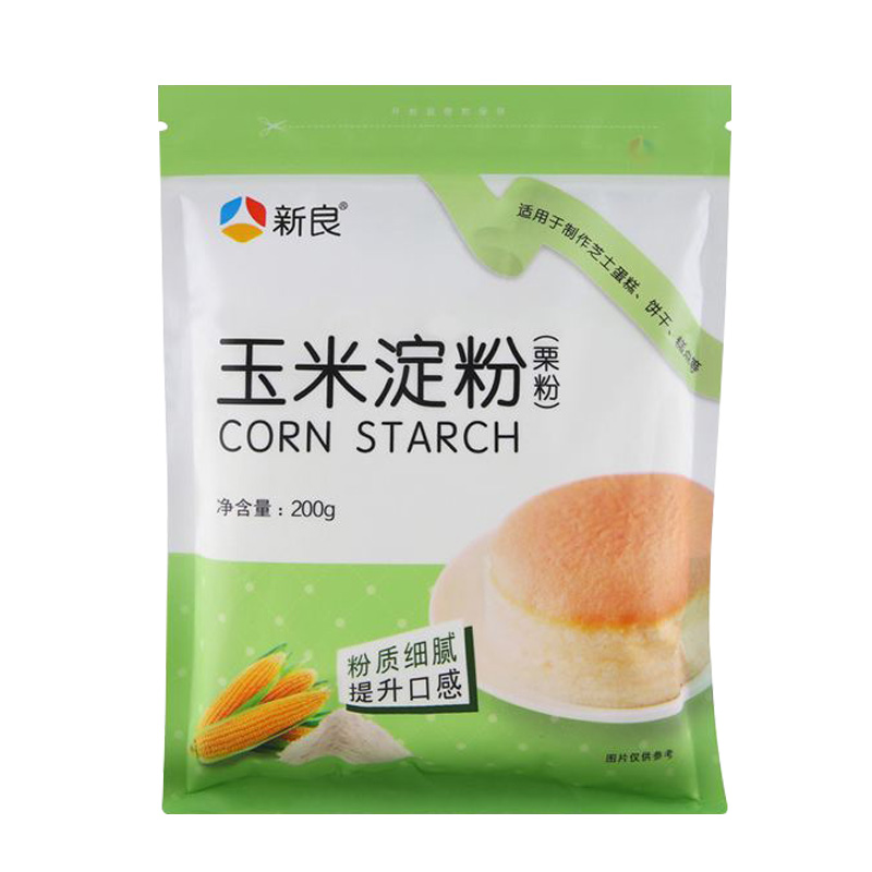 新良玉米淀粉200g食用生粉栗粉蛋糕面包雪媚娘烹饪勾芡烘焙原材料 - 图3