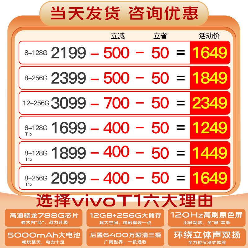 750 / vivo t1 vivot1 vivo vivo 能良数码手机