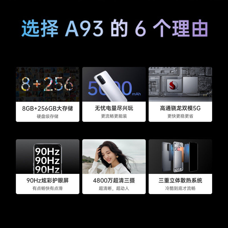 【至高优惠410元】5goppo oppo手机 能良数码手机