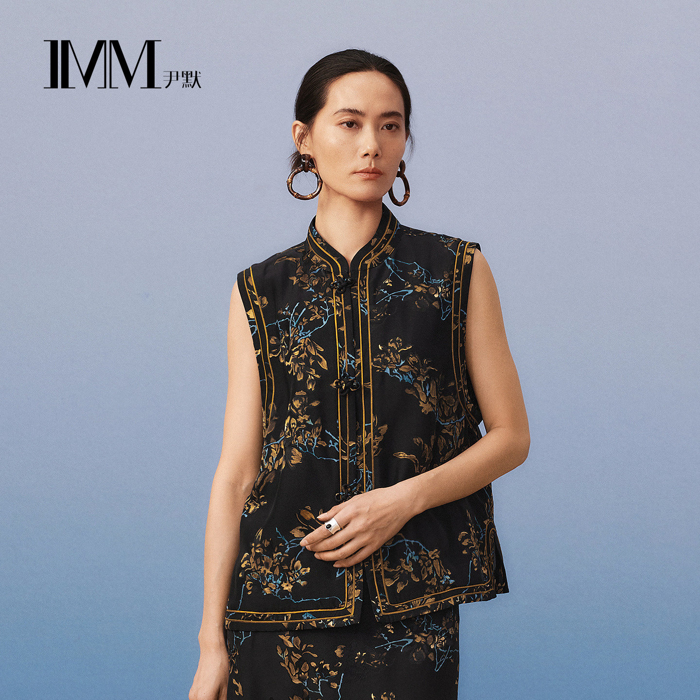 The same style as the mall’s Yinmo Mulberry Silk New Chinese Style Vest