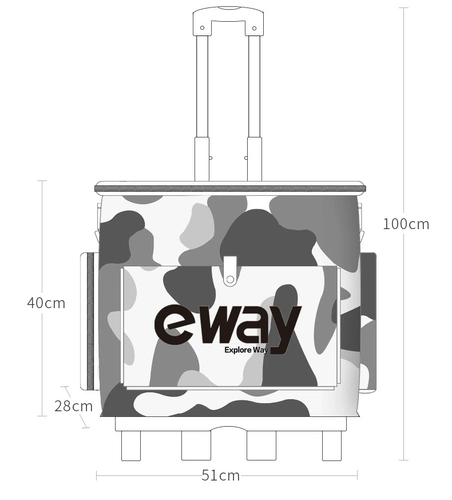 Слепой рычаг Живой рыба ствол Huato Eva Многофункциональный крупный рыболовный штур