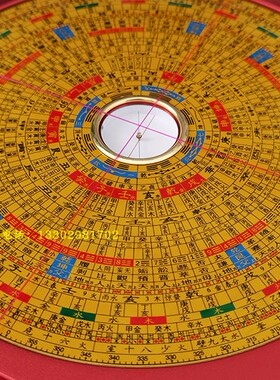 集福堂合金十字激光定位针身罗盘