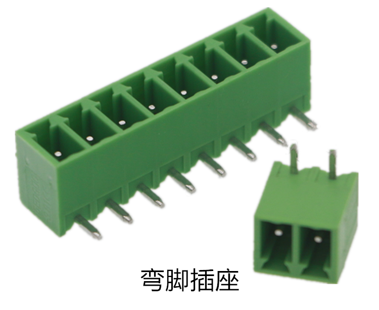 15EDGA/EDGB-3.81mm板对板直弯脚焊板插拔接线端子孔头针座连接器 - 图3