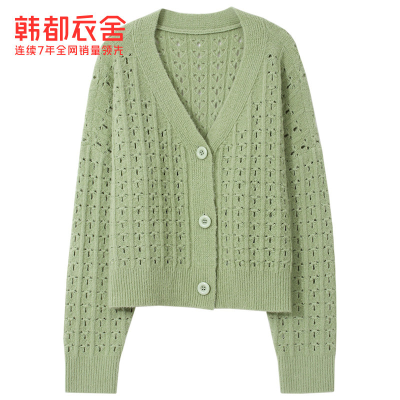 韩都衣舍2020秋季新款韩版风针织衫 韩都衣舍毛针织衫