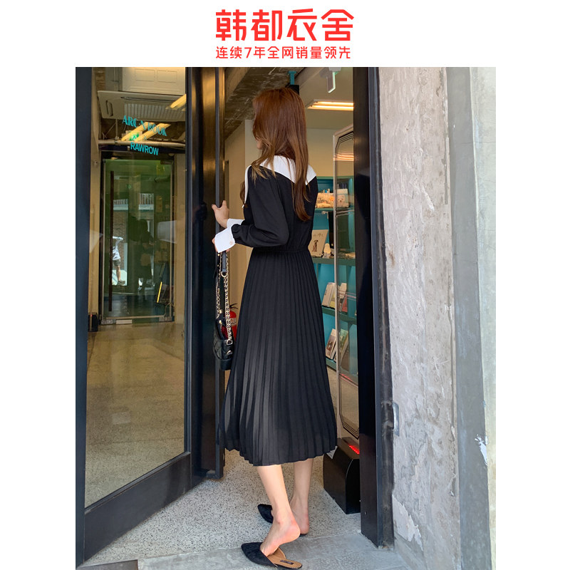 韩都衣舍2020春夏新款韩版禧连衣裙 韩都衣舍秀衣莲连衣裙