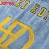 Quần áo Handu 2019 mùa thu mới dành cho nữ phiên bản Hàn Quốc của áo sơ mi ngắn tay denim denim ngắn OM90799 - Áo khoác ngắn Áo khoác ngắn