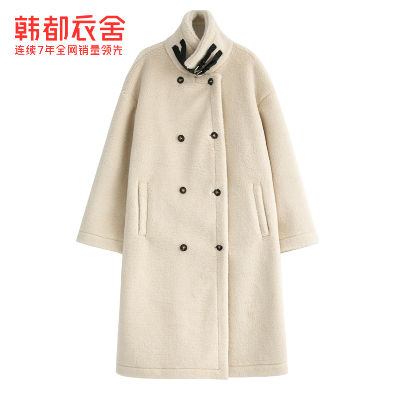 韩都衣舍2021秋冬新款加厚棉服 韩都衣舍棉衣/棉服