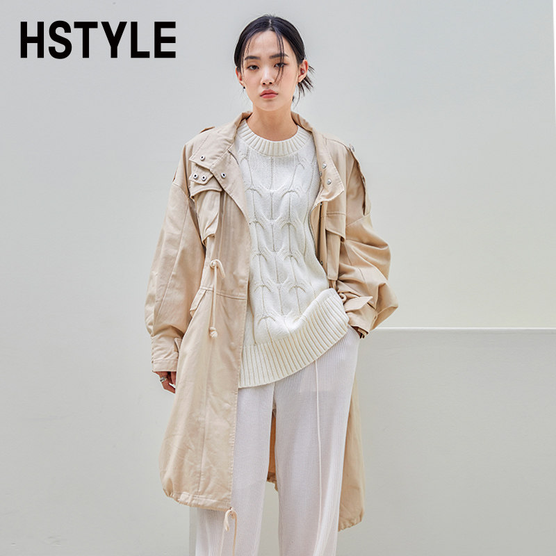 韩都衣舍派克服2022新款宽松潮棉服 韩都衣舍棉衣/棉服