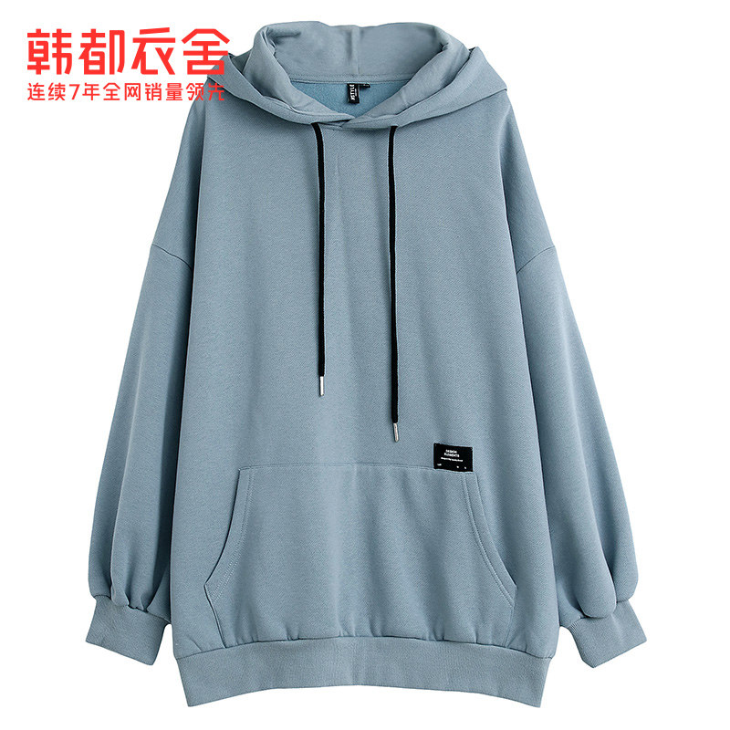 韩都衣舍2020秋装新款韩版字母卫衣 韩都衣舍锦鑫通达卫衣/绒衫