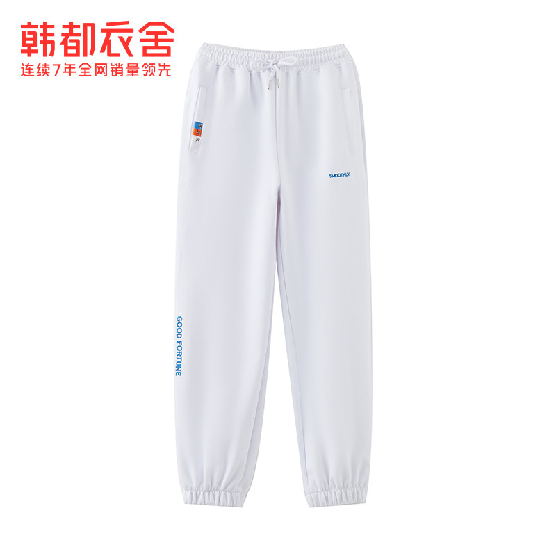 韩都衣舍2021秋冬新款运动风休闲裤 韩都衣舍休闲裤