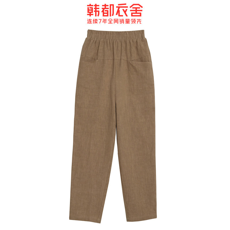 韩都衣舍2020韩版春装新款女休闲裤 韩都衣舍秀衣莲休闲裤