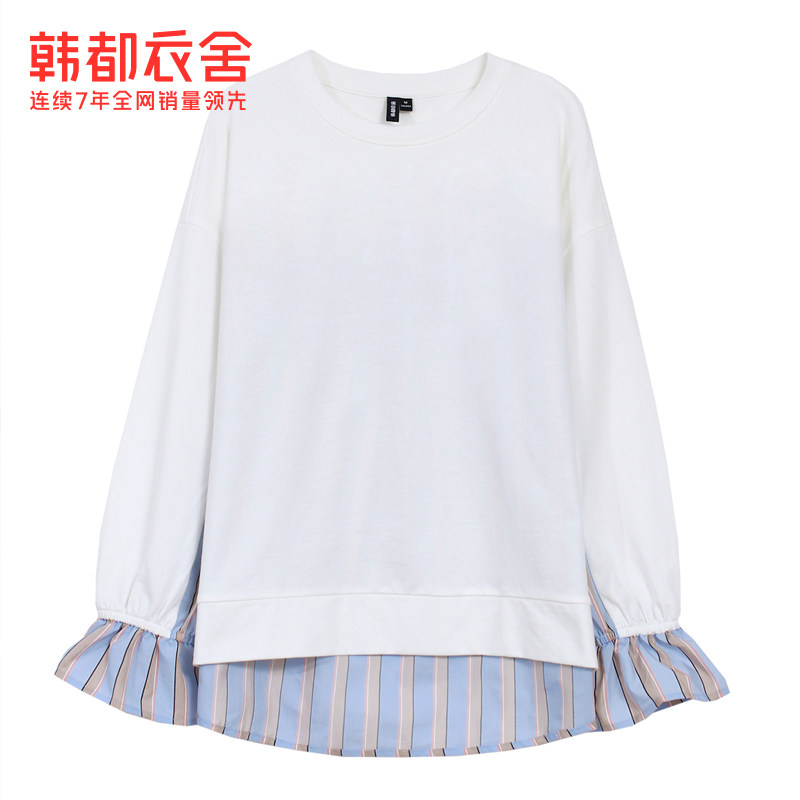 韩都衣舍2020秋季新款潮流韩版卫衣 韩都衣舍卫衣/绒衫