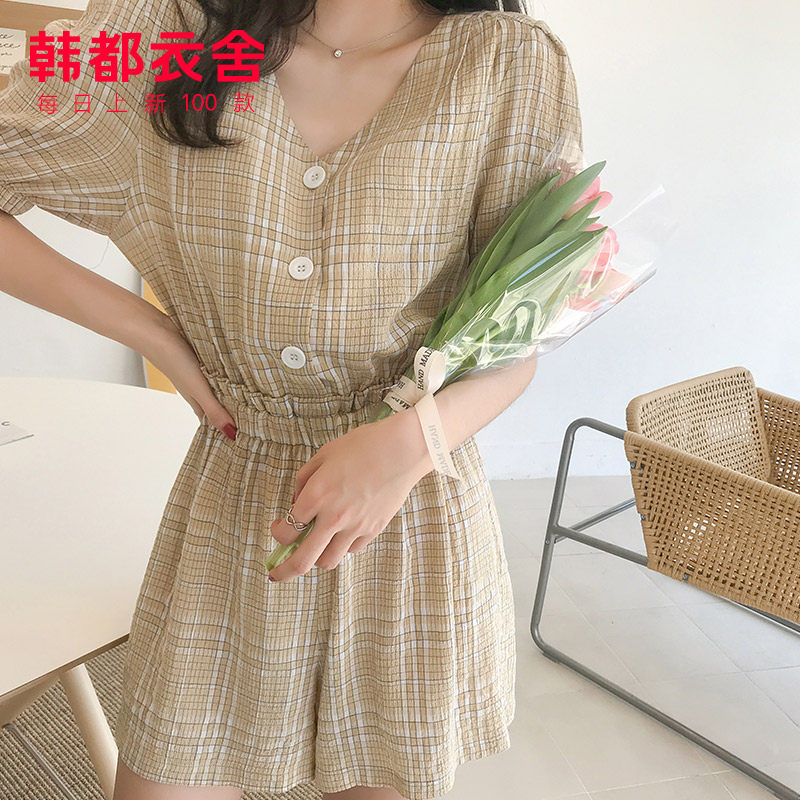  韩都衣舍秀衣莲休闲裤