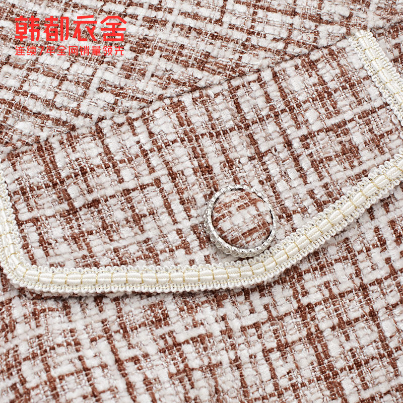 韩都衣舍2022秋冬新款韩版短外套 韩都衣舍短外套