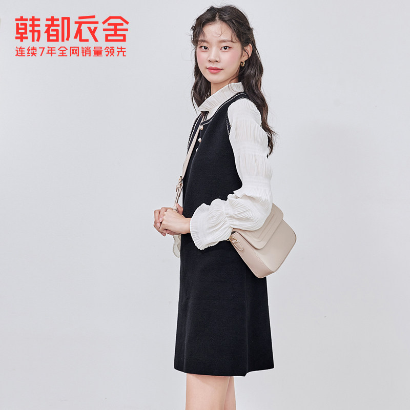 韩都衣舍2021秋装新款h版型连衣裙 韩都衣舍连衣裙