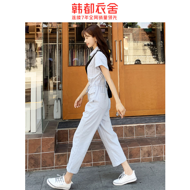  韩都衣舍秀衣莲休闲裤