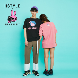 [IP联名]韩都衣舍情侣印花T恤