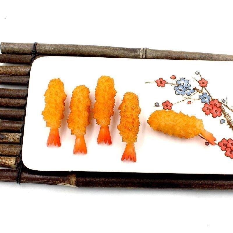 仿真日式天妇罗炸虾模型酒店餐厅陈列假菜样品/摄影道具/儿童玩具,淘宝优惠券,粉丝福利购,淘宝优惠卷