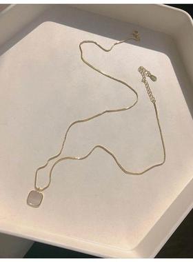 轻奢丽人~choker项链女高级设计感小众气质2023年新款锁骨链
