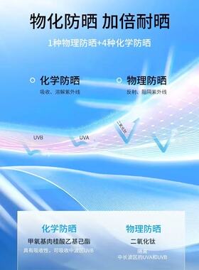 防晒乳防晒霜TS新品完美纪元50SPF50轻盈水感38女神节