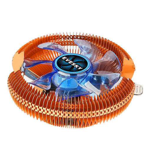 CPU散热器1150电脑台式主机箱CPU风扇1155风冷静音玄冰100散热器 - 图3